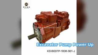 Aggiornamento della pompa dell'escavatore K5V80DTP Qualità OEM