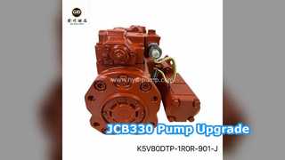Aggiornamento della pompa idraulica dell'escavatore JCB330