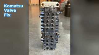 Valvola di controllo dell'escavatore Komatsu PC50MR 7231816203